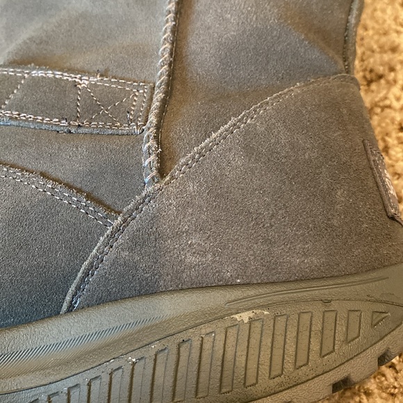 Skechers XF Bollard Wedge Shape-ups Leather Boot - Picture 13 of 16